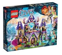 Lego Elves Zamek w chmurach Skyry. Autor: Philip Delves Broughton. SmakLiter.pl Okładka książki Lego Elves Zamek w chmurach Skyry