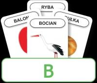 Logopedyczny Piotruś. Część XVII - głoska B. Wydawca: KOMLOGO. SmakLiter.pl Opakowanie Logopedyczny Piotruś. Część XVII - głoska B