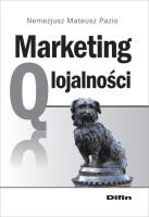 Marketing q lojalności. Autor: Nemezjusz Mateusz Pazio. SmakLiter.pl Okładka książki Marketing q lojalności