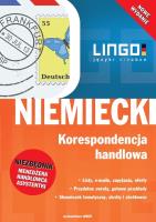 Niemiecki. Korespondencja handlowa. Autor: Iwona Kienzler. SmakLiter.pl Okładka książki Niemiecki. Korespondencja handlowa