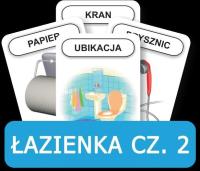 Rozwijamy mowę i myślenie - Łazienka cz. 2.. Wydawca: KOMLOGO. SmakLiter.pl Opakowanie Rozwijamy mowę i myślenie - Łazienka cz. 2.