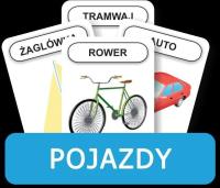 Rozwijamy mowę i myślenie - Pojazdy.. Wydawca: KOMLOGO. SmakLiter.pl Opakowanie Rozwijamy mowę i myślenie - Pojazdy.