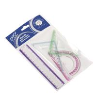 Opakowanie Zestaw kreślarski 15 cm 4 elementy