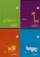 Opakowanie Zeszyt A5/16K kolorowa linia Black&Blue (20szt)