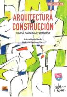 Okładka książki Arquitectura y Construccion