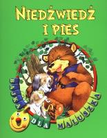 Okładka książki Bajka dla maluszka - Niedźwiedź i pies