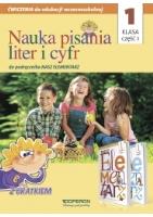 Okładka książki Edukacja wczesnoszkolna 1 Nauka pisania liter i cyfr 1