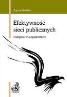 Efektywność sieci publicznych.. Autor: Austen Agata. SmakLiter.pl Okładka książki Efektywność sieci publicznych.