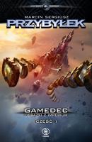 Gamedec. Obrazki z Imperium. Część 1. Autor: Marcin Sergiusz Przybyłek. SmakLiter.pl Okładka książki Gamedec. Obrazki z Imperium. Część 1