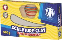 Glina rzeźbiarska Astra 520g. Wydawca: Astra. SmakLiter.pl Opakowanie Glina rzeźbiarska Astra 520g