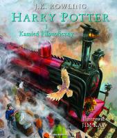Harry Potter i kamień filozoficzny - ilustrowany. Autor: J. K. Rowling. SmakLiter.pl Okładka książki Harry Potter i kamień filozoficzny - ilustrowany
