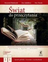 J.Polski LO Świat do przeczytania 1/1 w.2015 NPP. Autor: Krzysztof Biedrzycki, Ewa Jaskółowa, Ewa Nowak. SmakLiter.pl Okładka książki J.Polski LO Świat do przeczytania 1/1 w.2015 NPP