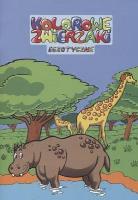 Kolorowe zwierzaki. Egzotyczne. Autor:   Praca zbiorowa. SmakLiter.pl Okładka książki Kolorowe zwierzaki. Egzotyczne