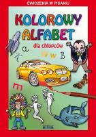 Kolorowy alfabet dla chłopców LITERAT. Autor: Tonder Krzysztof. SmakLiter.pl Okładka książki Kolorowy alfabet dla chłopców LITERAT