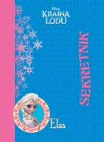 Okładka książki Kraina Lodu. Sekretnik Elsa.