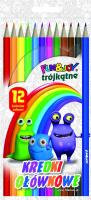 Opakowanie Kredki ołówkowe trójkątne 12 kolorów