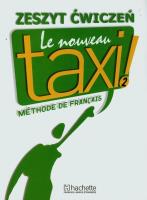 Okładka książki Le  Nouveau Taxi 2 ćw PL HACHETTE