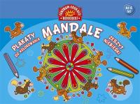 Mandale. Plakaty do kolorowania. Zeszyt niebieski. Autor: Opracowanie zbiorowe. SmakLiter.pl Okładka książki Mandale. Plakaty do kolorowania. Zeszyt niebieski
