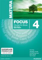 Matura Focus 4 PL Student. Autor: Kay Sue, Jones Vaughan, Daniel Brayshaw. SmakLiter.pl Okładka książki Matura Focus 4 PL Student