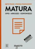 Matura Język polski Poziom podstawowy. Autor:   Praca zbiorowa. SmakLiter.pl Okładka książki Matura Język polski Poziom podstawowy