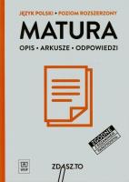 Matura Język polski Poziom rozszerzony. Autor:   Praca zbiorowa. SmakLiter.pl Okładka książki Matura Język polski Poziom rozszerzony