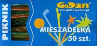 Opakowanie Mieszadełka Kij golfowy 16 cm 50 sztuk