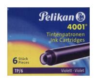 Naboje krótkie Pelikan 4001 TP/6 fioletowe 6 sztuk. Autor: 0000301697. SmakLiter.pl Okładka książki Naboje krótkie Pelikan 4001 TP/6 fioletowe 6 sztuk