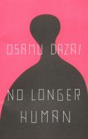 No Longer Human. Autor: Osamu Dazai, Csamu Dazai. SmakLiter.pl Okładka książki No Longer Human