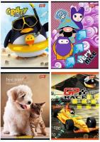 Opakowanie Notatnik A7/50K kratka MIX (30szt)