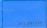 Okładka na dokumenty mała niebieska. Wydawca: biurfol. SmakLiter.pl Opakowanie Okładka na dokumenty mała niebieska