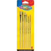 Opakowanie Pędzelki szkolne Colorino Kids 6 sztuk