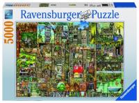 Puzzle Dziwaczne misto 5000. Wydawca: Ravensburger. SmakLiter.pl Opakowanie Puzzle Dziwaczne misto 5000