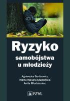 Ryzyko samobójstwa u młodzieży. Autor: Agnieszka Gmitrowicz, Marta Makara-Studzińska, Młodożeniec Anita. SmakLiter.pl Okładka książki Ryzyko samobójstwa u młodzieży