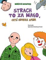 Okładka książki Strach to za mało, czyli grubsza afera
