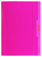 Okładka książki Teczka z gumką A4 różowa