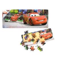 Opakowanie Układanka dewniana Auta 21 elementów