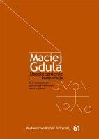 Uspołecznienie i kompozycja. Dwie tradycje myśli społecznej a współczesne teorie krytyczne. Autor: Maciej Gdula (red.). SmakLiter.pl Okładka książki Uspołecznienie i kompozycja. Dwie tradycje myśli społecznej a współczesne teorie krytyczne