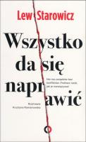 Okładka książki Wszystko da się naprawić
