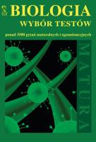 Biologia wybór testów. Autor: Andrzej Persona. SmakLiter.pl Okładka książki Biologia wybór testów
