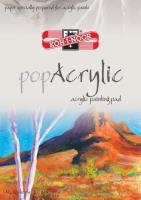 Blok Pop Acrylic A4/10 arkuszy 400g. Wydawca: Koh-I-Noor. SmakLiter.pl Opakowanie Blok Pop Acrylic A4/10 arkuszy 400g