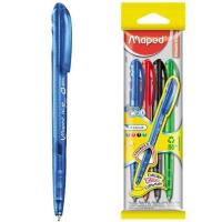 Opakowanie Długopis automatyczny Ice Clic 4 kolory MAPED