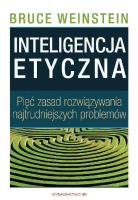 Inteligencja etyczna. Autor: Bruce Weinstein. SmakLiter.pl Okładka książki Inteligencja etyczna