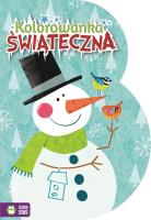 Kolorowanka Świąteczna. Autor: Elżbieta Śmietanka-Combik. SmakLiter.pl Okładka książki Kolorowanka Świąteczna