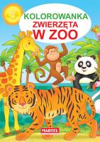 Okładka książki Kolorowanka Zwierzęta w ZOO