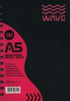 Opakowanie Kołozeszyt A5 Wave w kratkę 120 kartek różowy