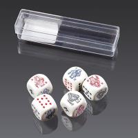 Opakowanie Kości do gry Pokerowe (16mm)