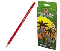 Kredki elastyczne Coloraptor soft 12 kolorów TOMA. Wydawca: TOMA. SmakLiter.pl Opakowanie Kredki elastyczne Coloraptor soft 12 kolorów TOMA