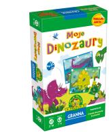 Moje dinozaury. Autor: GRANNA. SmakLiter.pl Okładka książki Moje dinozaury