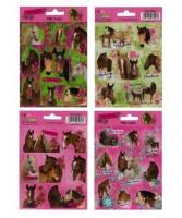 Opakowanie Nalepki funny Konie