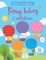 Okładka książki Nauka ze zwierzakami. Poznaj kolory z naklejkami